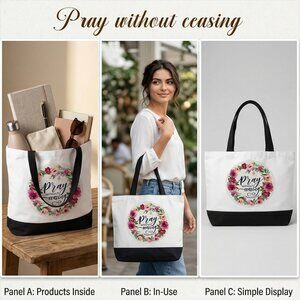 Washable Canvas tote bags